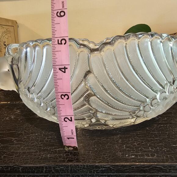 Mikasa Walther Crystal Swan Serving Bowl - West Germany 1970-1980 - Picture 9 of 10